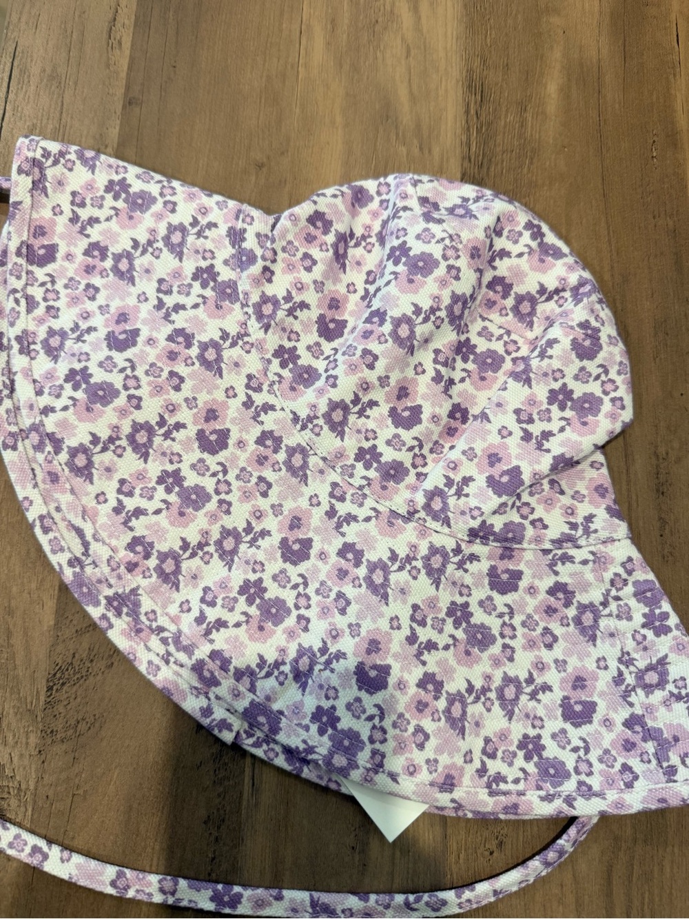 Lack Of Color Lavender Floral Bucket Hat